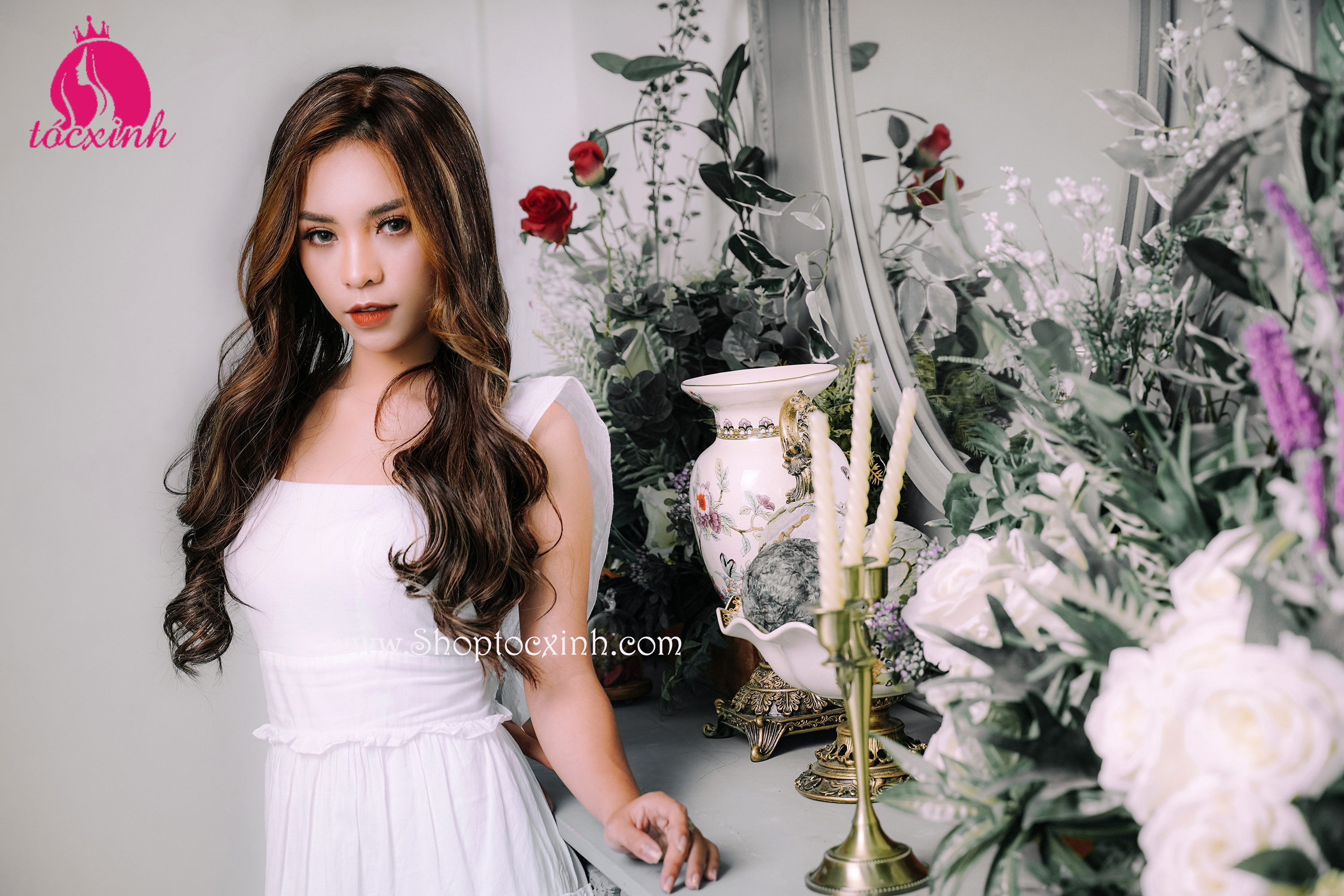 ​Tóc mái che hói, che bạc, giải pháp khắc phục khuyết điểm trên mái tóc cho phụ nữ trung niên tại TP.HCM