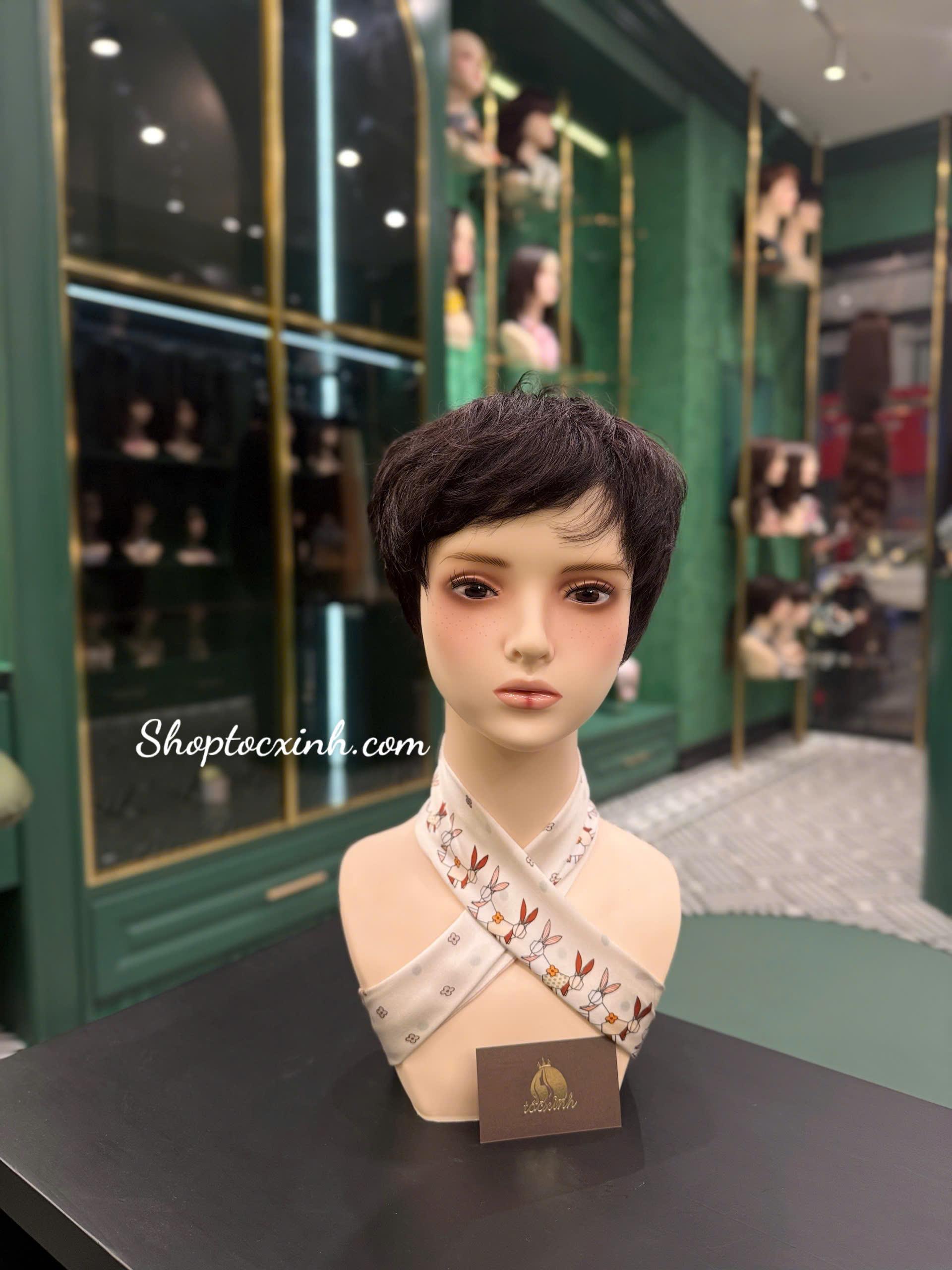 TÓC TÉM BOB  MỘT NGÔI TÓC GIẢ LÀM BẰNG TÓC THẬT