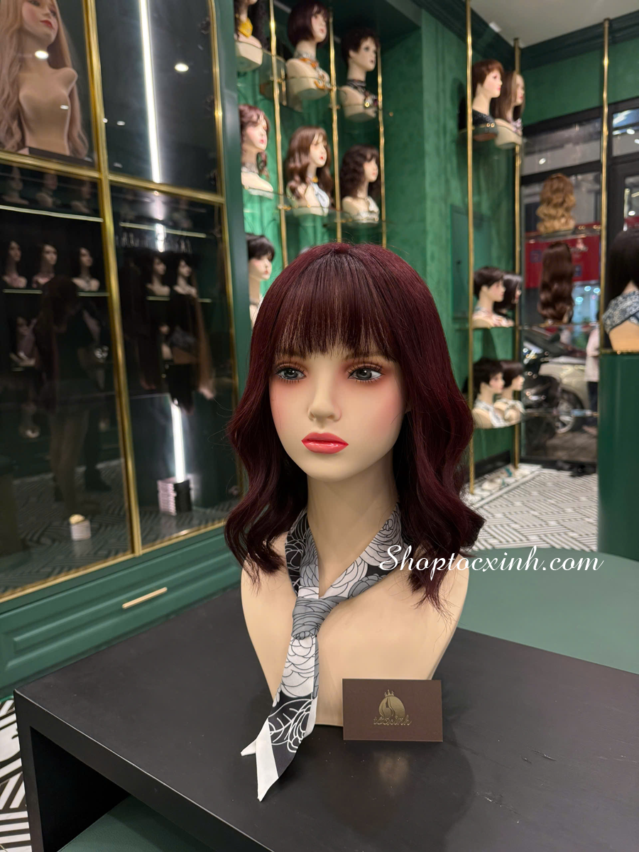 TÓC LAYER UỐN XOĂN LÀM BẰNG TÓC THẬT