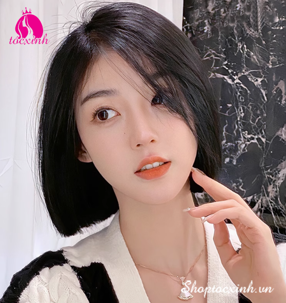 TÓC NGUYÊN ĐẦU NGANG NGẮN TRẺ TRUNG